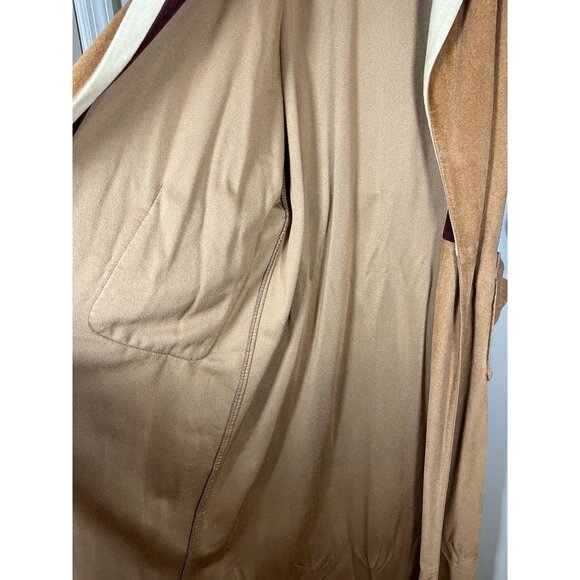 Vintage Christian Dior Brown OS Robe De Chambre Old Money Preppy Luxury - Picture 10 of 16